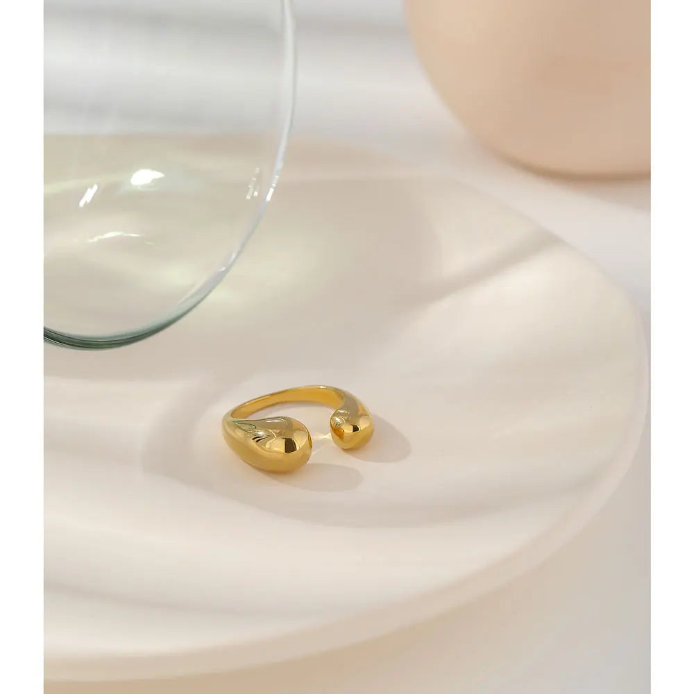 Crescent Embrace Ring