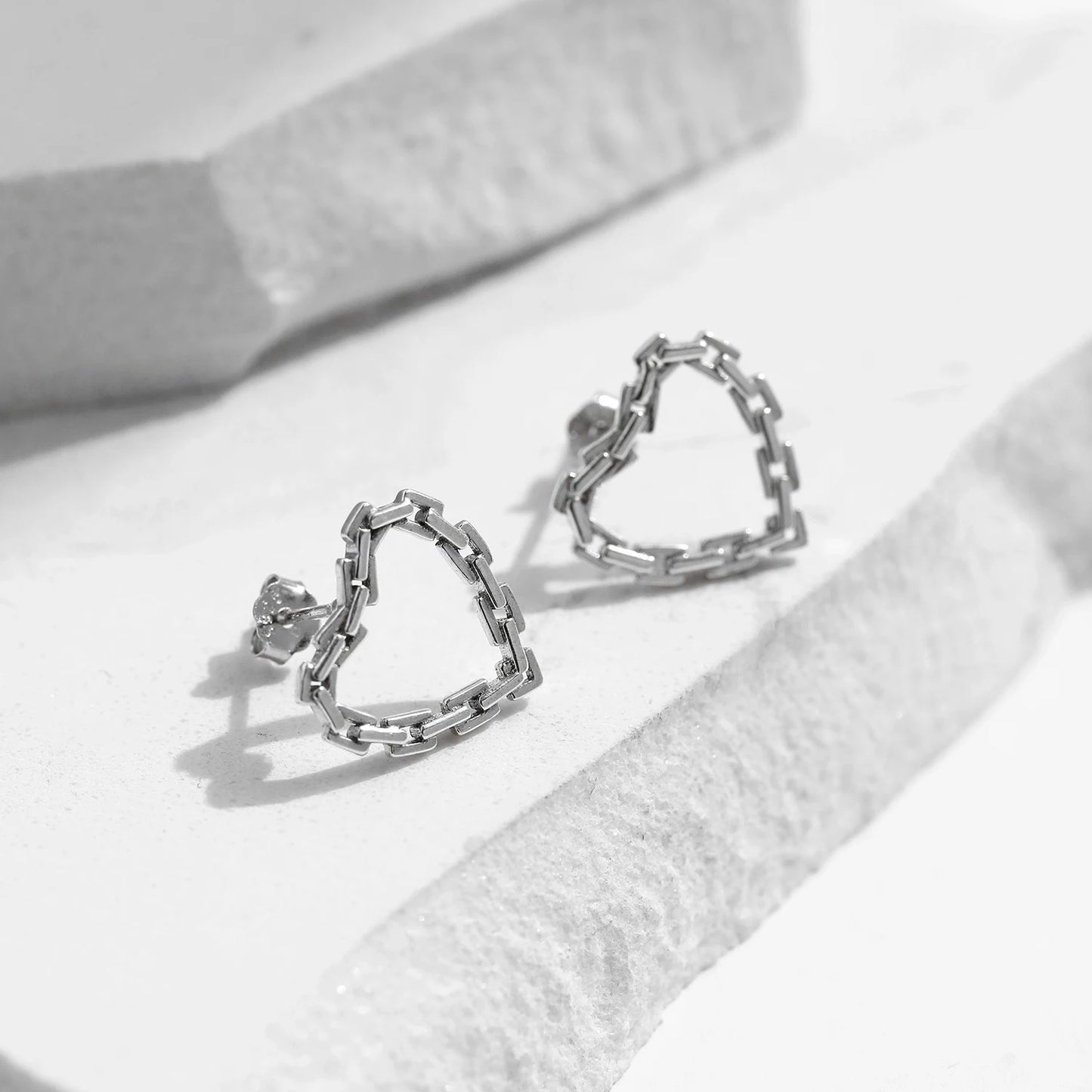 HeartChain Earrings