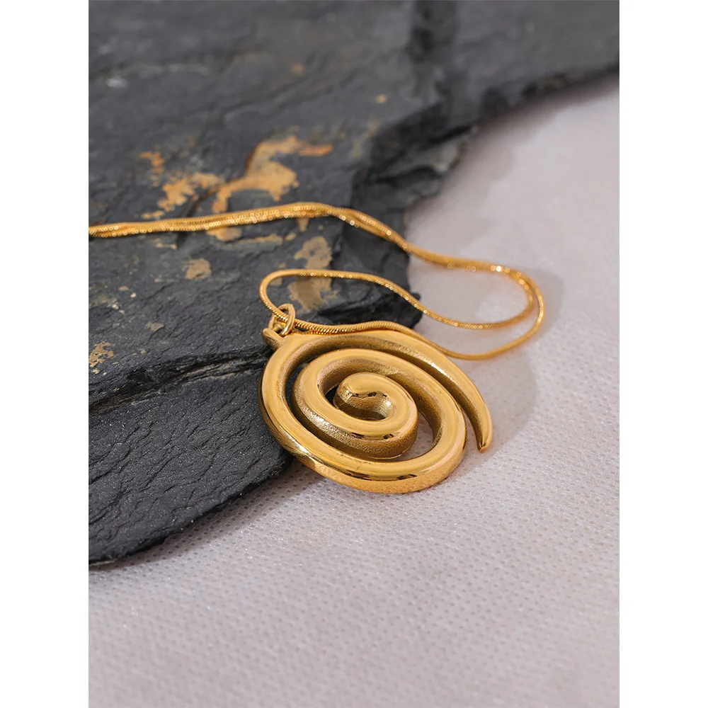 Spiral Enigma Pendant