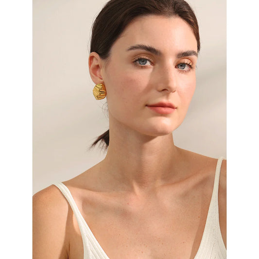 Orbiting Gold Earrings