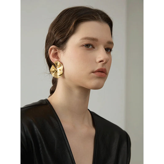 Gilded Foliage Earrings