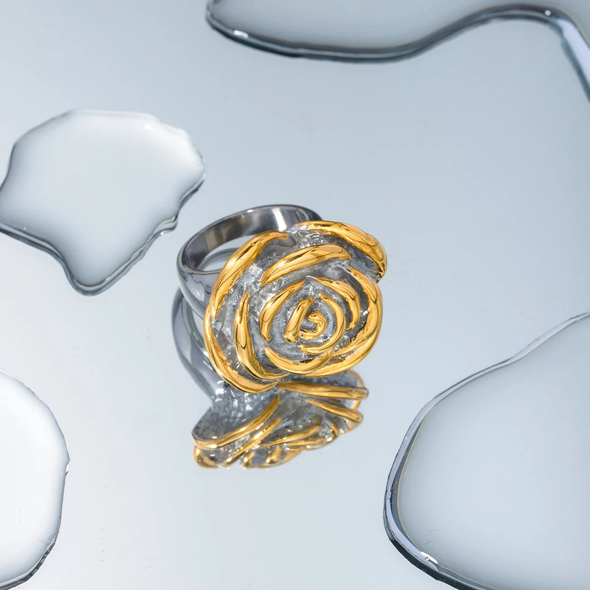 Sunlit Rose Ring